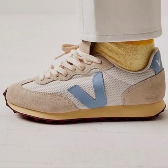 Veja Rio Branco Alveomesh Sneaker in Gravel/Steel size 7 - Picture 1 of 8